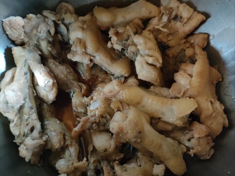 簡単ホットクックで作る鶏の手羽元甘辛煮(砂糖なし)